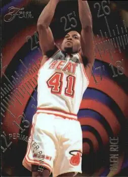 1995-96 Flair #10 Perimeter Power Glen Rice