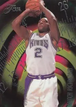1995-96 Flair #11 Perimeter Power Mitch Richmond