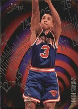 1995-96 Flair #13 Perimeter Power John Starks