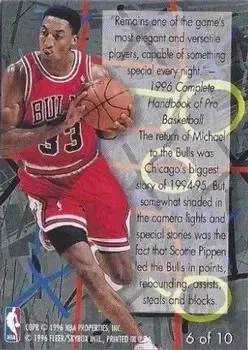 Back of Scottie Pippen