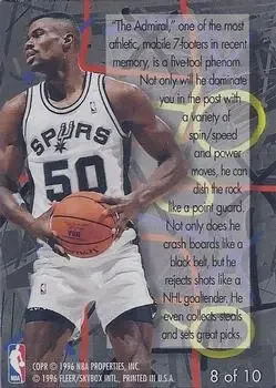 Back of David Robinson