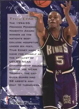 Back of Tyus Edney