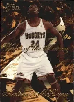 1995-96 Flair #4 Wave Of The Future Antonio McDyess
