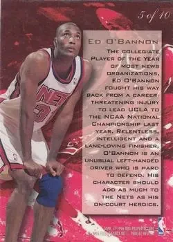 Back of Ed O'Bannon