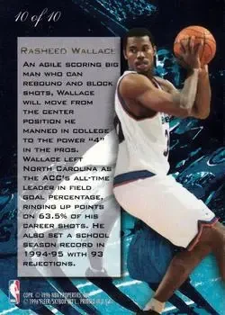 Back of Rasheed Wallace