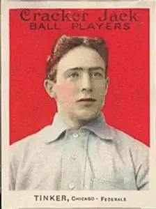 1915 Cracker Jack (E145) #3 Joe Tinker