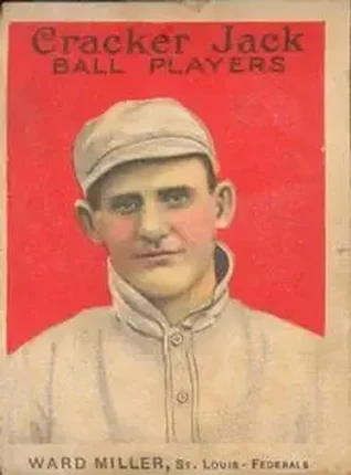 1915 Cracker Jack (E145) #5 Ward Miller