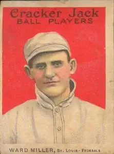 1915 Cracker Jack (E145) #5 Ward Miller