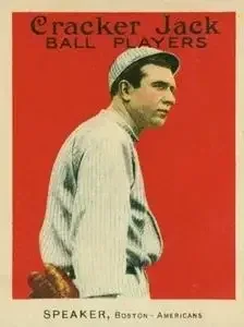 1915 Cracker Jack (E145) #65 Tris Speaker