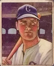 1950 Bowman #4 Gus Zernial