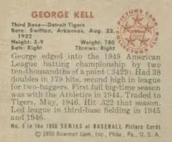 Back of George Kell