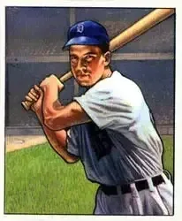 1950 Bowman #9 Vic Wertz
