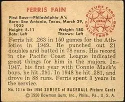 Back of Ferris Fain
