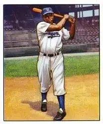 1950 Bowman #22 Jackie Robinson