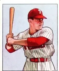 1950 Bowman #31 Del Ennis