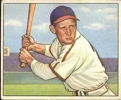 1950 Bowman #36 Eddie Kazak