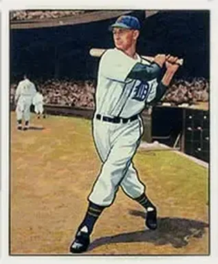 1950 Bowman #41 Walter "Hoot" Evers
