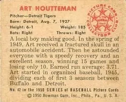 Back of Art Houtteman