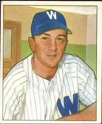 1950 Bowman #52 Sam Mele