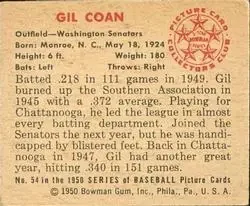 Back of Gil Coan