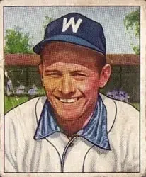 1950 Bowman #54 Gil Coan