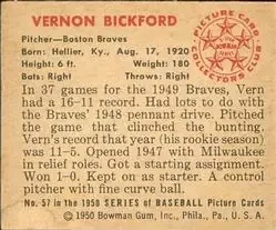Back of Vernon Bickford