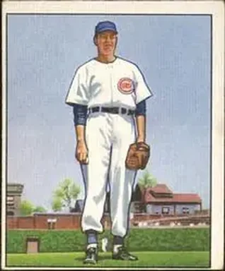 1950 Bowman #61 Bob Rush