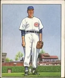 1950 Bowman #61 Bob Rush