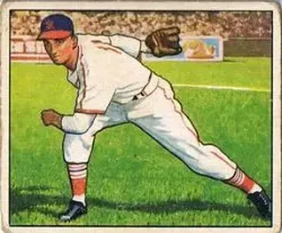 1950 Bowman #72 Howie Pollet