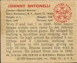 Back of Johnny Antonelli