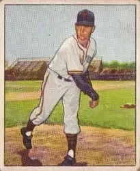 1950 Bowman #83 Sheldon Jones