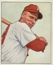 1950 Bowman #84 Richie Ashburn