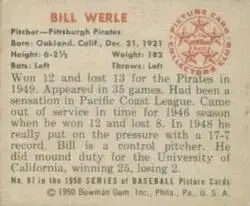 Back of Bill Werle