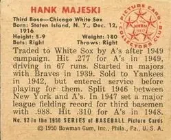 Back of Hank Majeski