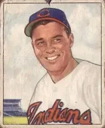 1950 Bowman #93 Gene Bearden