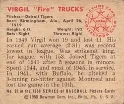 Back of Virgil "Fire" Trucks