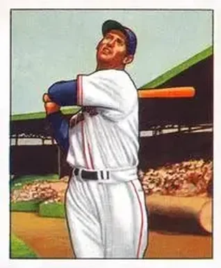 1950 Bowman #98 Ted Williams
