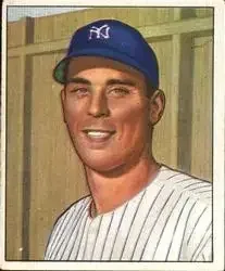 1950 Bowman #100 Vic Raschi