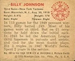Back of Billy Johnson