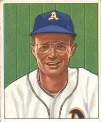 1950 Bowman #105 Bob Dillinger