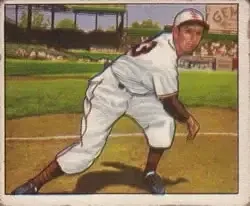 1950 Bowman #106 Cliff Fannin