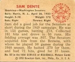 Back of Sam Dente