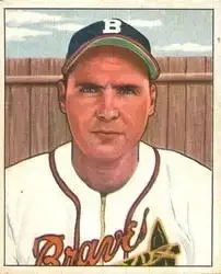 1950 Bowman #110 Tommy Holmes