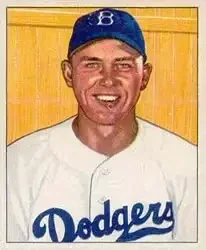 1950 Bowman #112 Gil Hodges