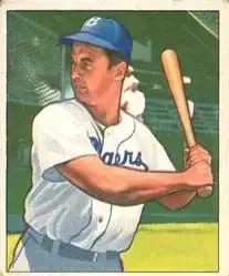 1950 Bowman #113 Gene Hermanski