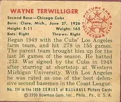 Back of Wayne Terwilliger