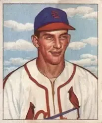 1950 Bowman #125 Del Rice