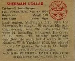 Back of Sherman Lollar
