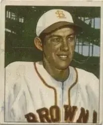 1950 Bowman #142 Sherman Lollar