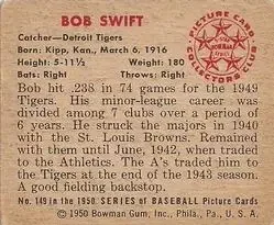 Back of Bob Swift